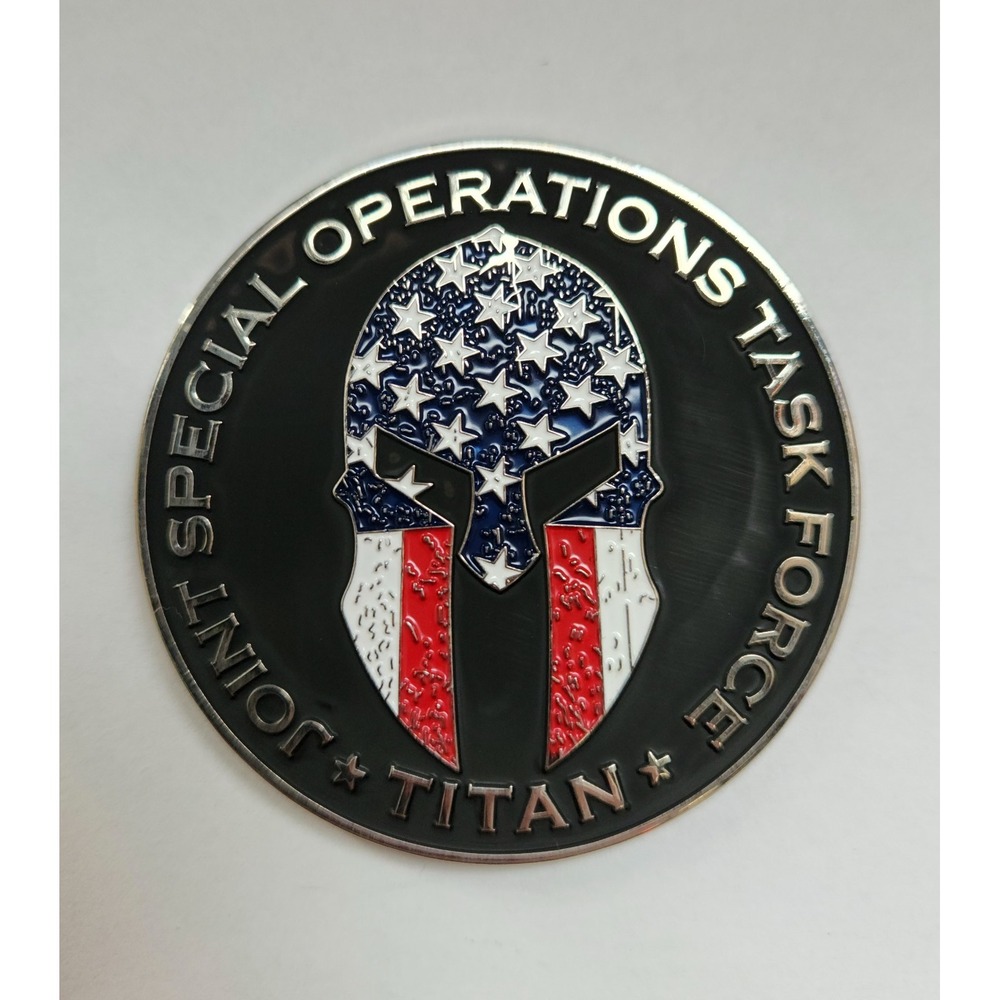 Joint Special Operations Task Force East Africa Echo Two Titan Challenge‎ Coin